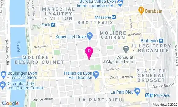 Localisation Nicole Perrelle