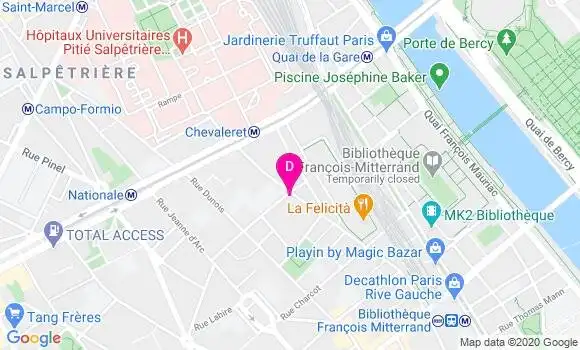 Localisation Laurence Gabison