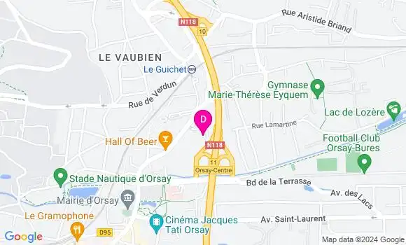 Localisation Odile Ormieres