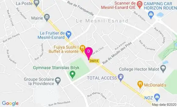Localisation Fabienne Bernard