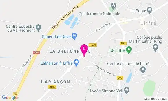 Localisation Jacques Le Provost