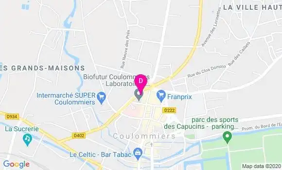 Localisation Anne Vannier Thouvenin