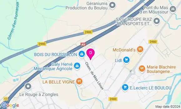 Localisation Louise Vermeil de Conchard