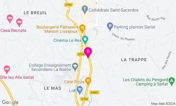 Localisation Julien Pivet