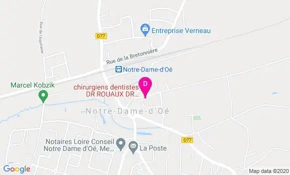 Localisation Nicolas Rouaux