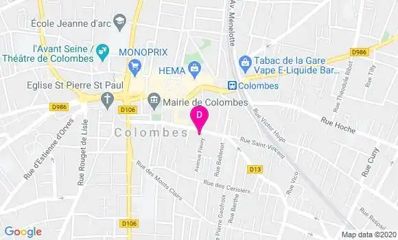 Localisation Yolanda Felpeto