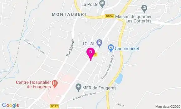 Localisation Gerard Charbonnier