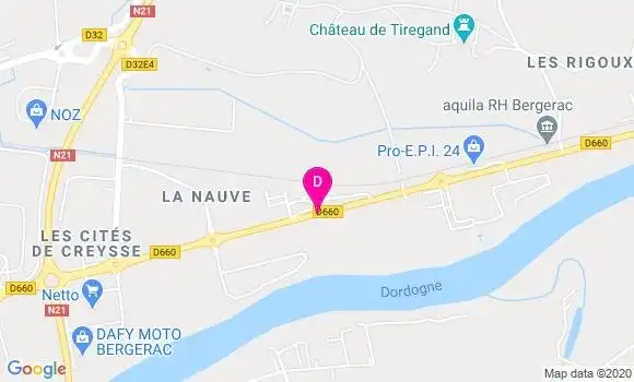Localisation Daniele Coll