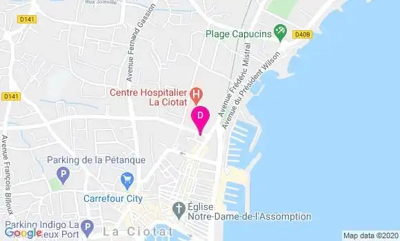 Localisation Alain Feraud