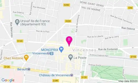 Localisation Sophie Amar
