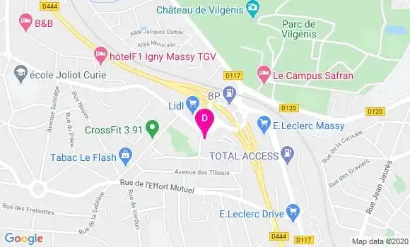 Localisation Jacques Denizot
