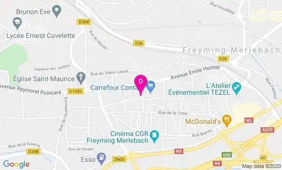 Localisation Sophie Ferrie