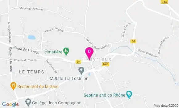 Localisation Jean Luc Bismuth
