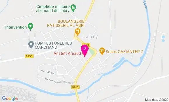 Localisation Arnaud Anstett