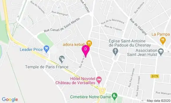 Localisation Laure Vaucher