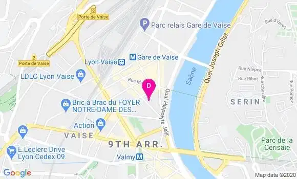 Localisation Sana Hellal