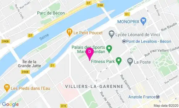 Localisation Virginie Benhamour
