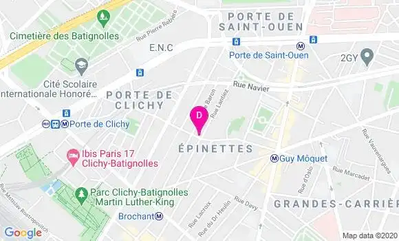 Localisation Denis Pariente