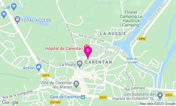 Localisation Marie Cecile Pasternak
