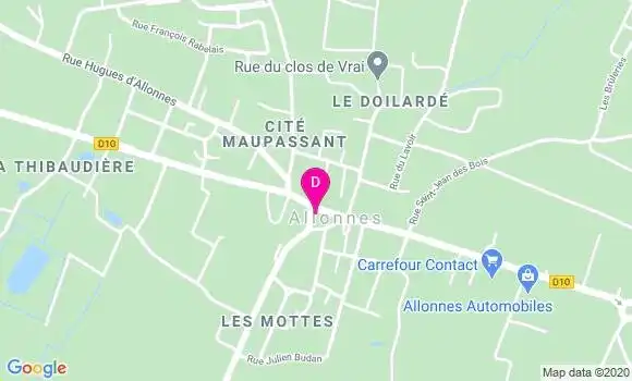 Localisation Fabienne Feve