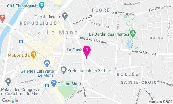 Localisation Francois Blin