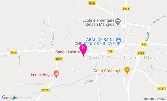 Localisation Benoit Levitte