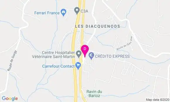 Localisation Frederic Chantre