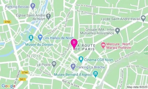 Localisation Francois Gatard
