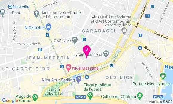 Localisation Sandrine Arnaud Sicard
