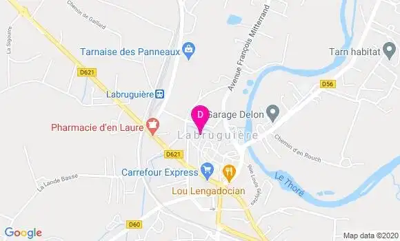 Localisation Audrey Peyre