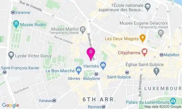 Localisation Thibault Drouhet
