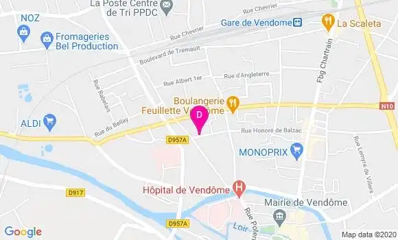 Localisation Elise Deballon Millet