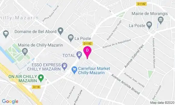 Localisation Anne Even Renaudon