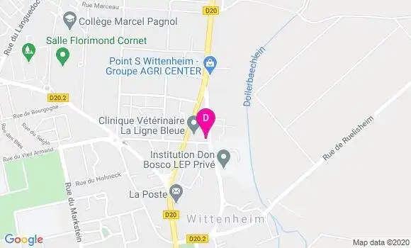 Localisation Laurence Palleschi