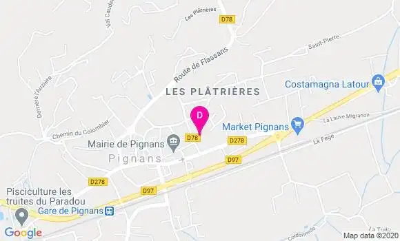 Localisation Magalie Medard