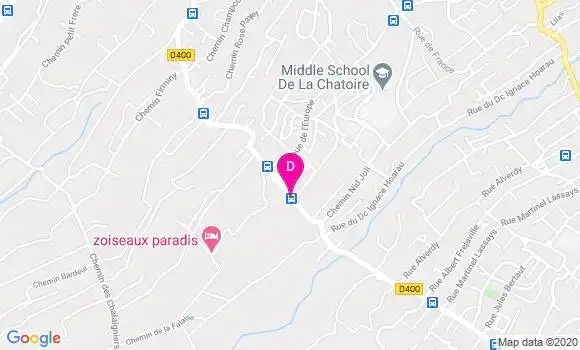 Localisation Thomas Pivet