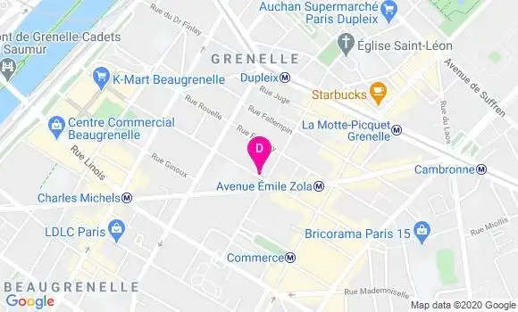 Localisation Jacques Yves Assor