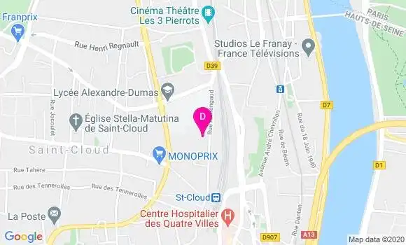 Localisation Emmanuelle Bretz Rocher