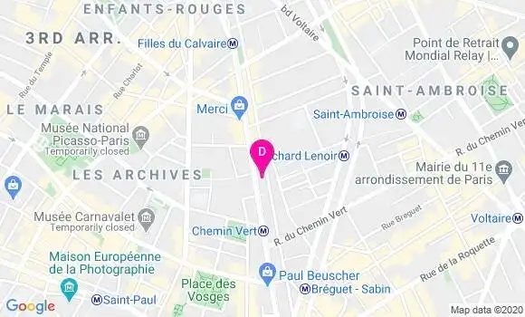 Localisation Geraldine Fouche
