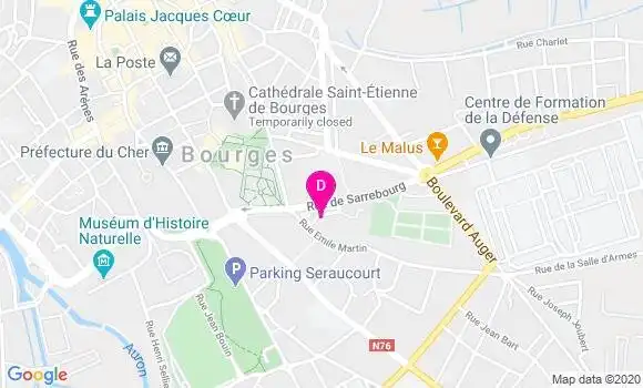 Localisation Alain Bourit