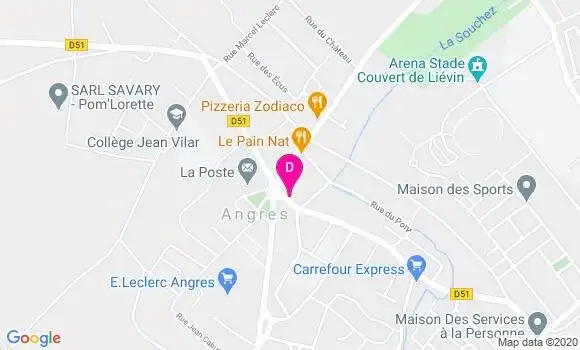 Localisation Jean Claude Delahaye