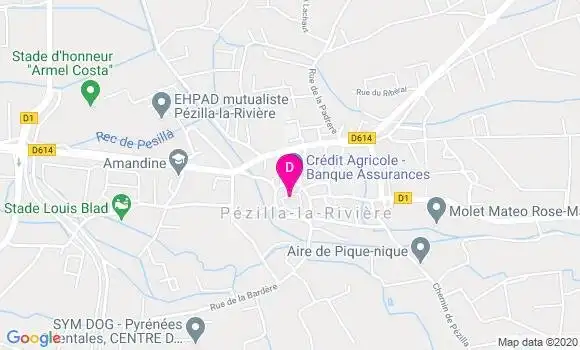 Localisation Frederique Perdigues