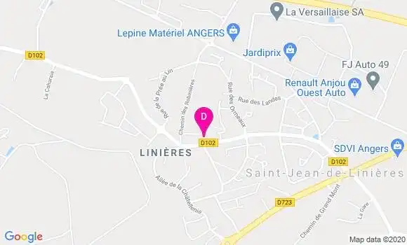 Localisation Blandine Regnier Chevassus