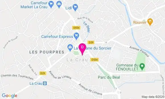 Localisation Laurent Mele