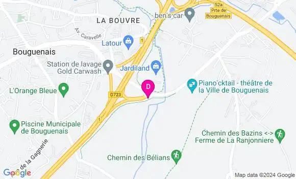 Localisation Elodie Le Lain