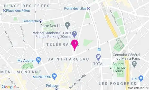 Localisation Philippe Chantraine
