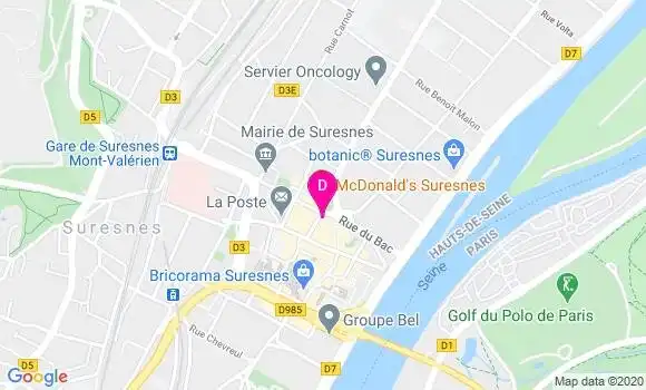 Localisation Marc Olivier