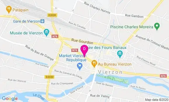 Localisation Hubert Morlon