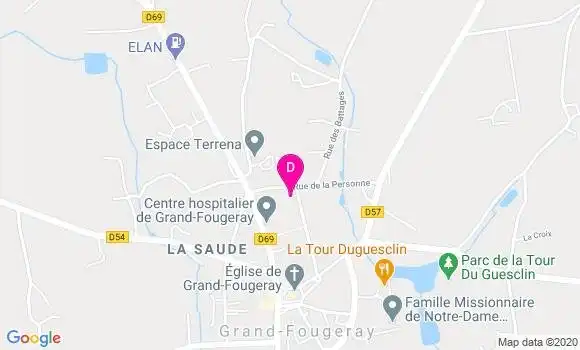 Localisation Christian Labbe