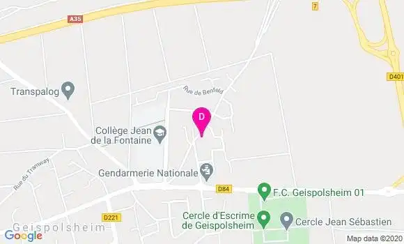 Localisation Lucile Friedmann